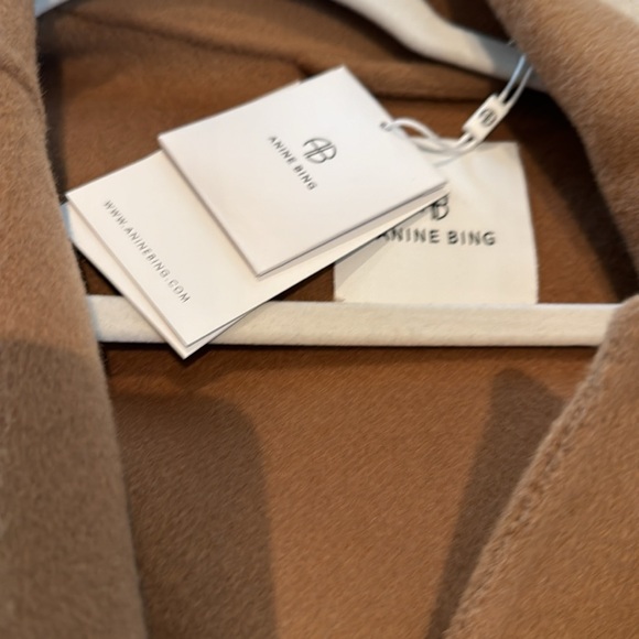 NWT Anine Bing Dylan coat Cashmere and wool - Picture 3 of 8